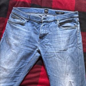 BOSS Men's Blue Jeans